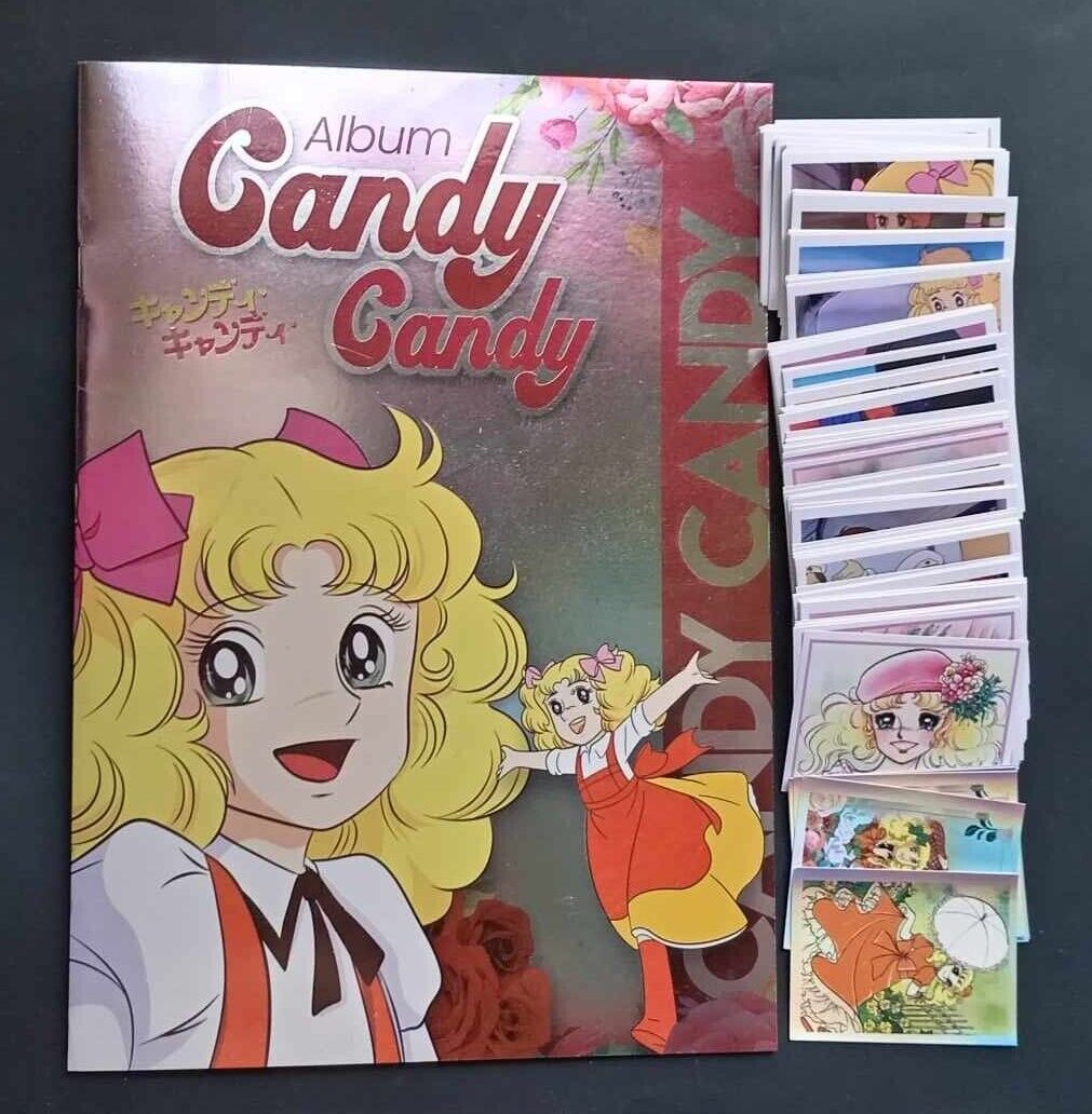 CANDY CANDY Album of Stickers. Complete Set 175/175.  PERU version.