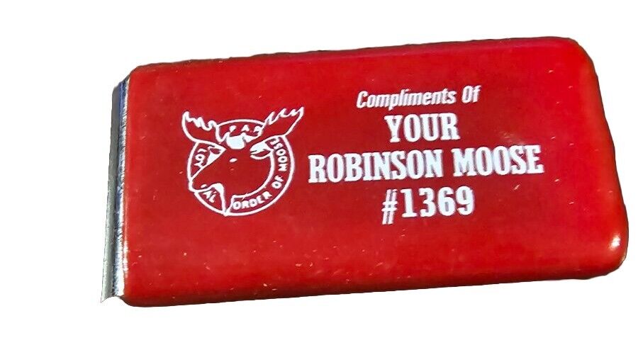 Moose Lodge Money Clip Robinson Illinois