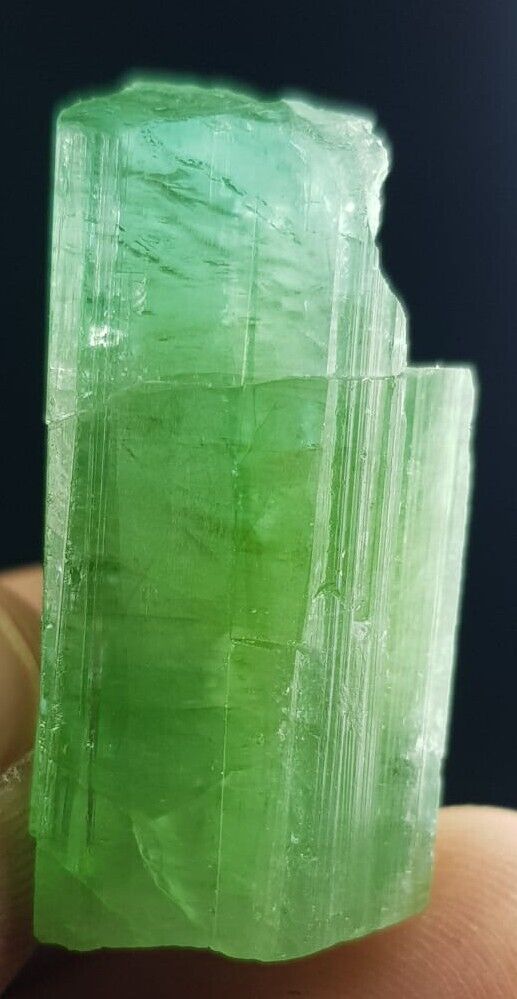 Wow 68.90 ct Natural Green 💚 Color Tourmaline Nice Quality crystal Afghanistan 
