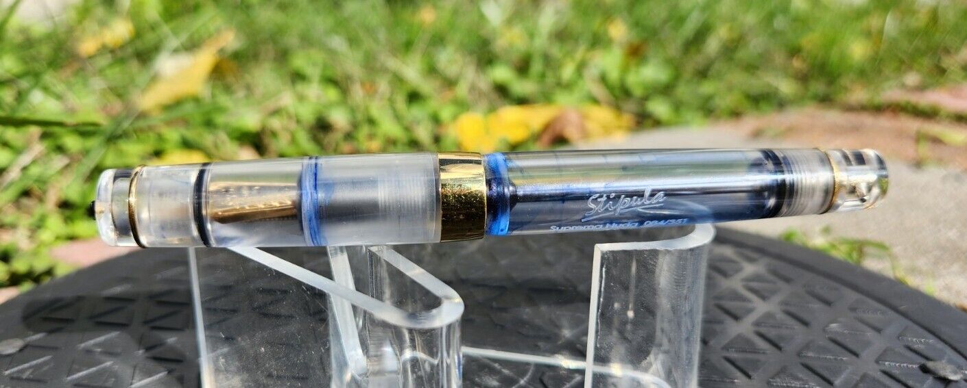 Stipula Suprema Nuda Fountain Pen Limited Edition 084/351 Demonstrator 14K Nib