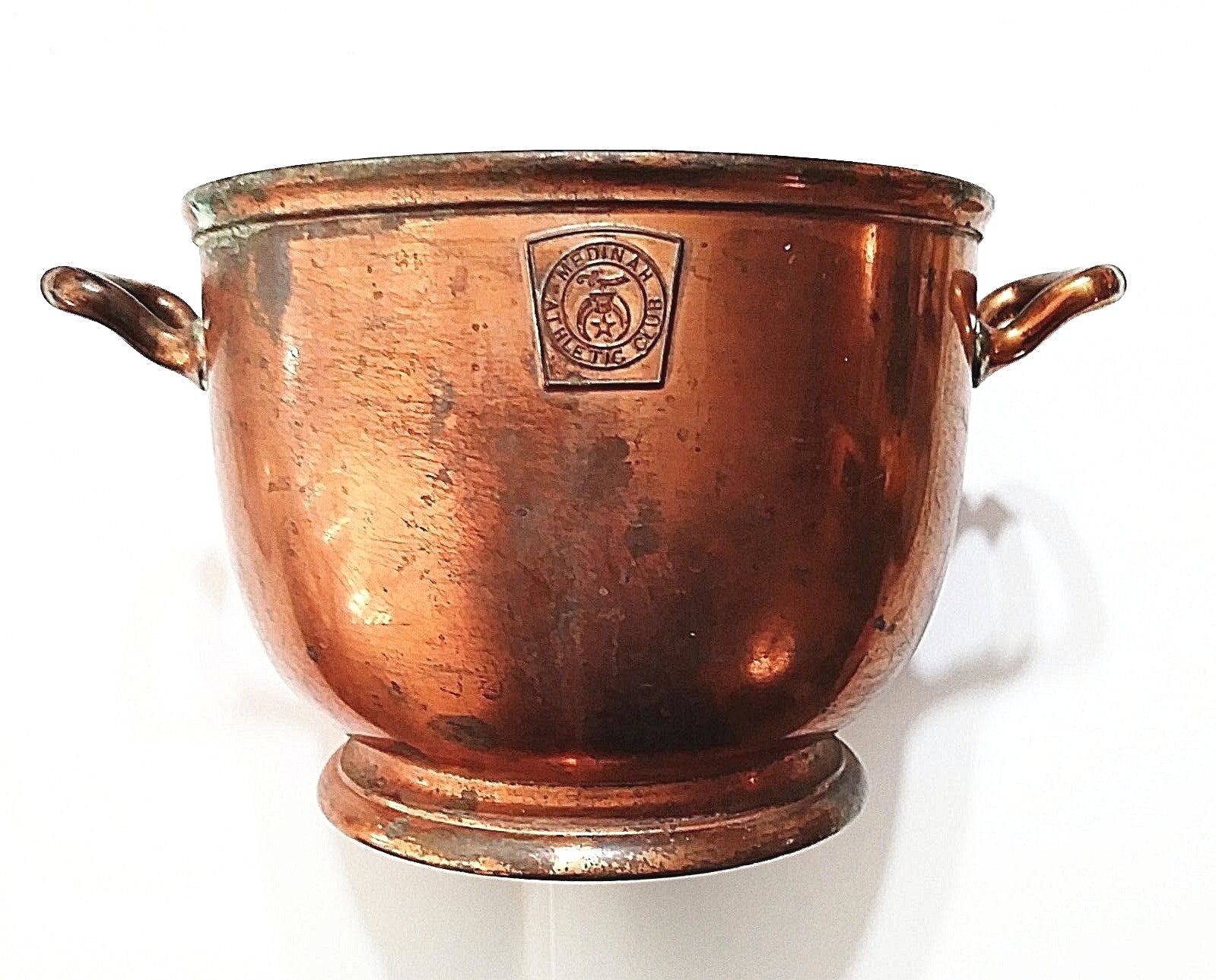 Medinah Athletic Club Copper Pot from Gorham RARE