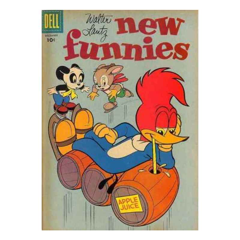 New Funnies #250 in Very Good minus condition. Dell comics [g*