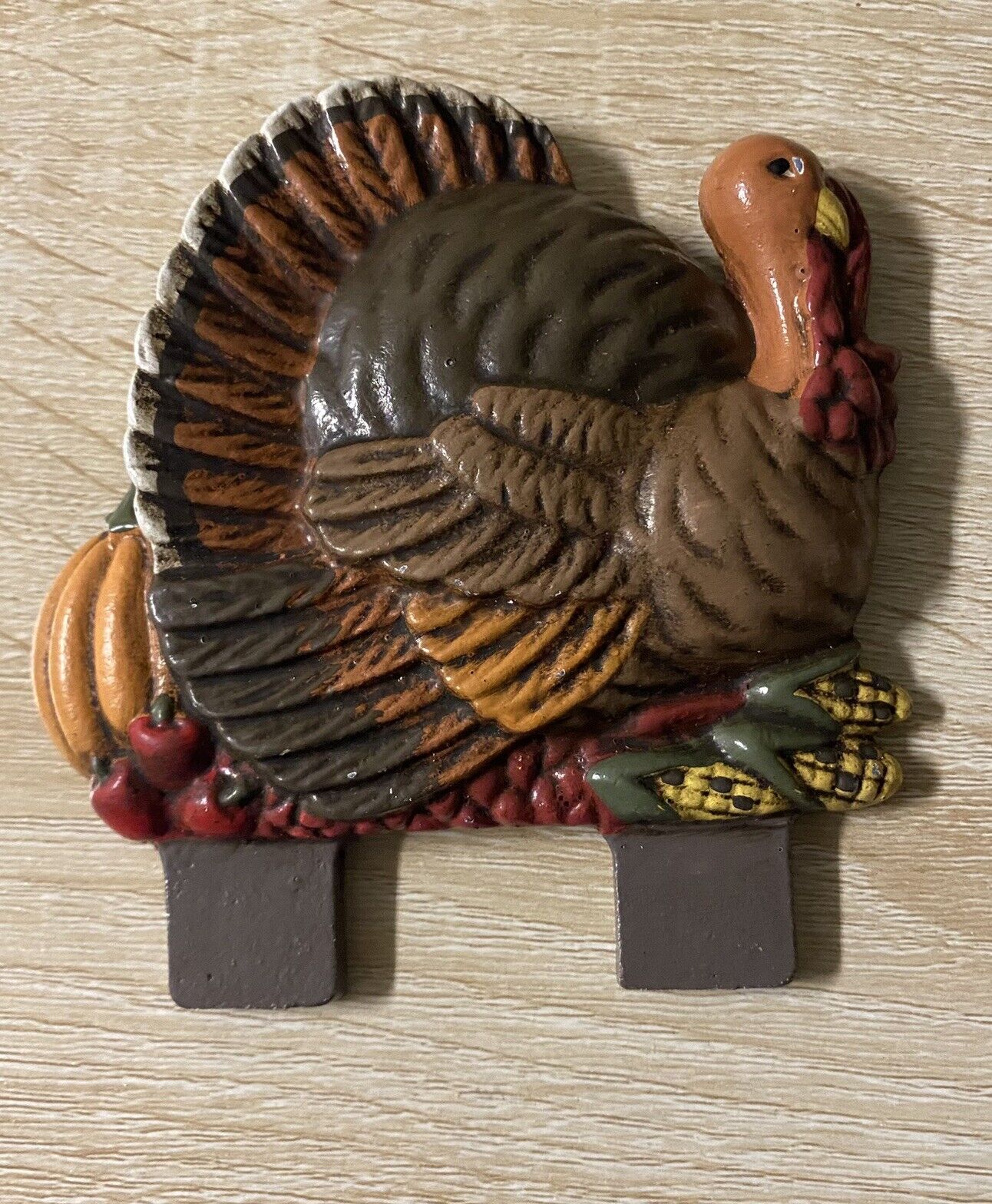 Midwest Of Cannon Falls Door Knocker Topper Turkey Cast Iron Thanksgiving