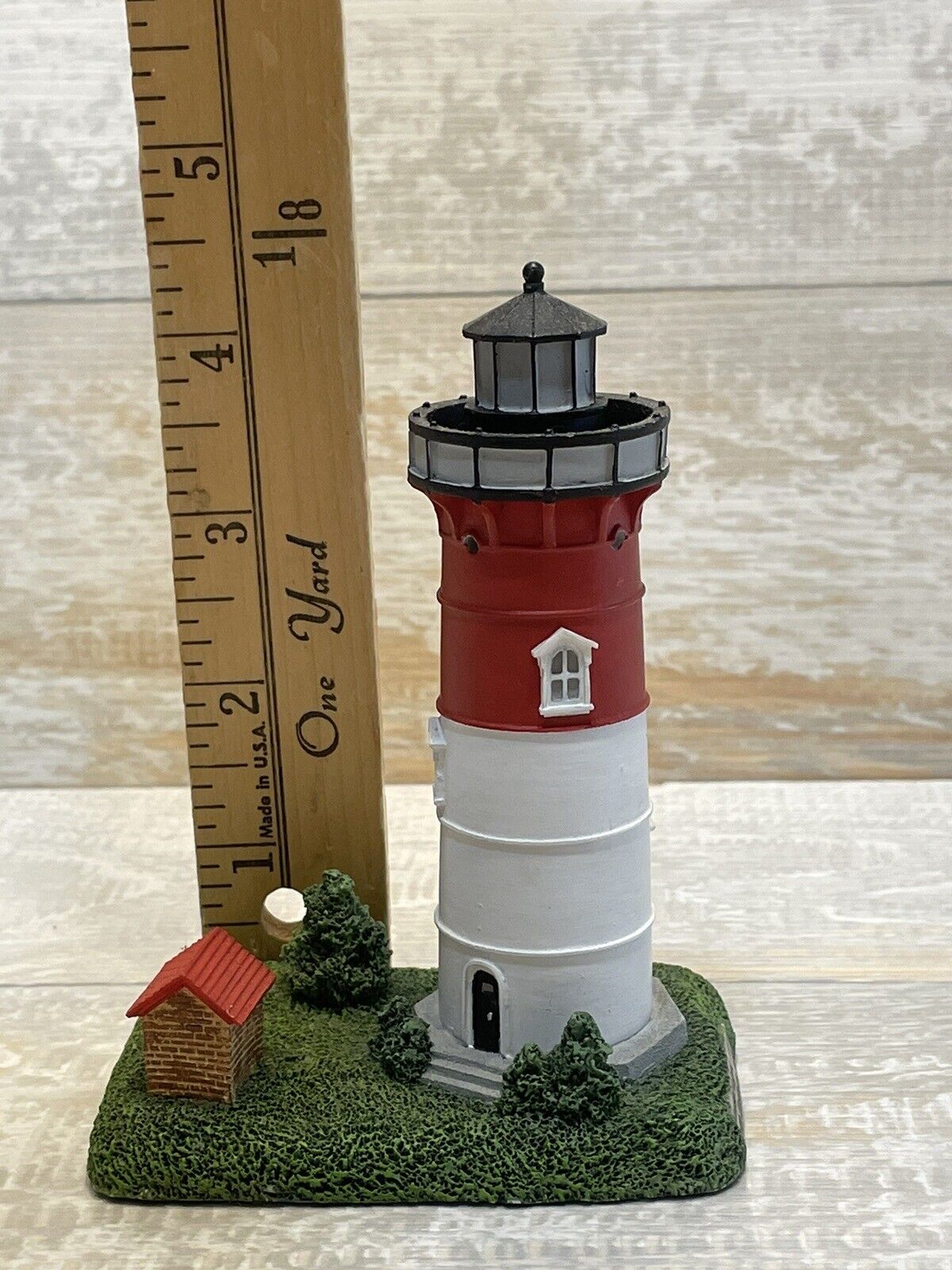 LEFTON NAUSET LIGHTHOUSE Cape Cod Mini Figurine 114005 2002 Eastham *HTF