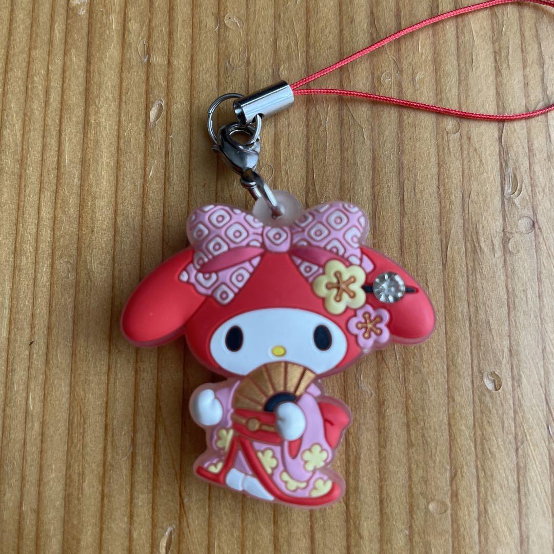 My Melody Strap Keychain Hakata Doll Sanrio