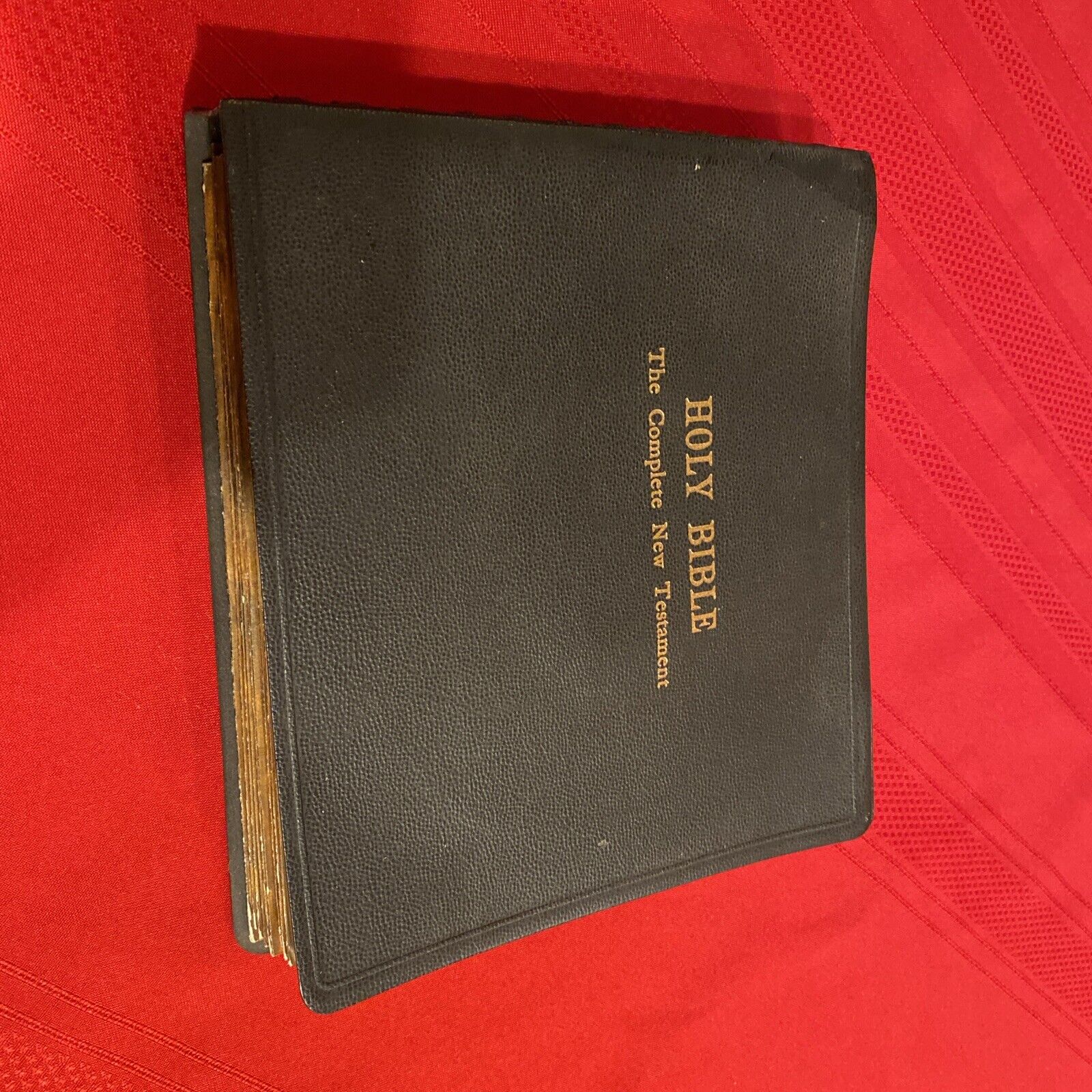 Vtg. 1953 Holy Bible Audio Book Co. Complete New Testament 16RPM