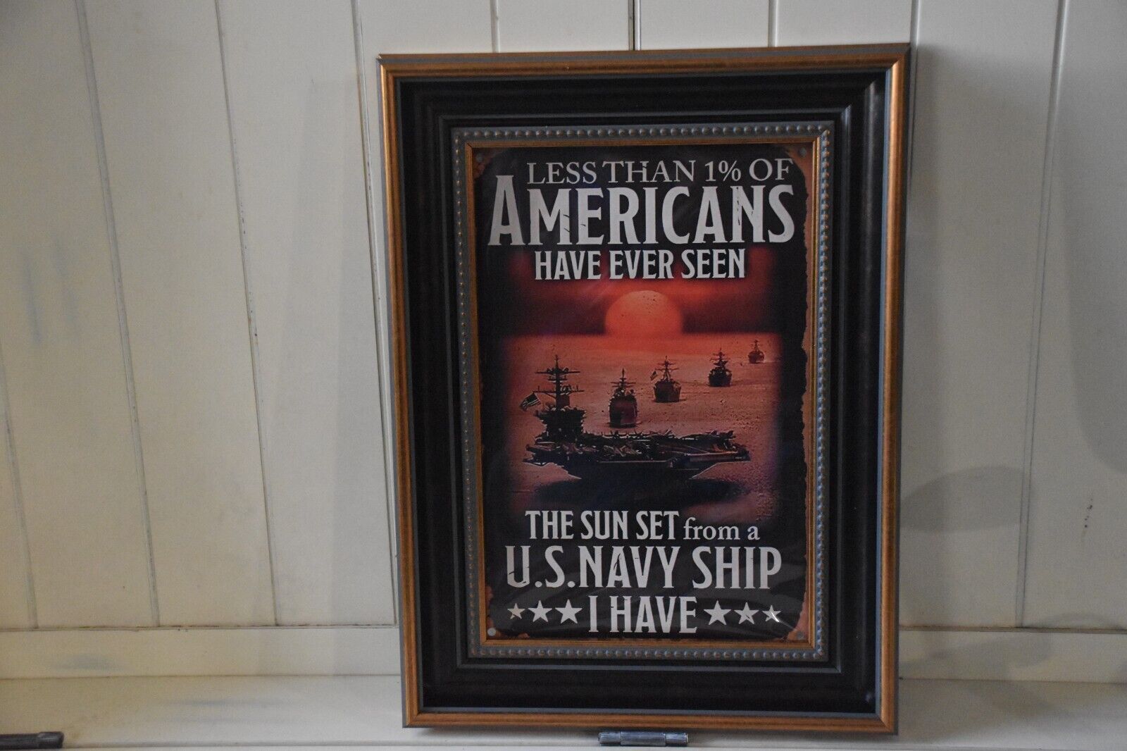 U.S. Navy Metal Sign \