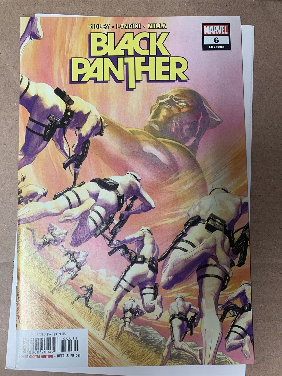BLACK PANTHER 6 Alex Ross Main Cover A 1st Print Marvel