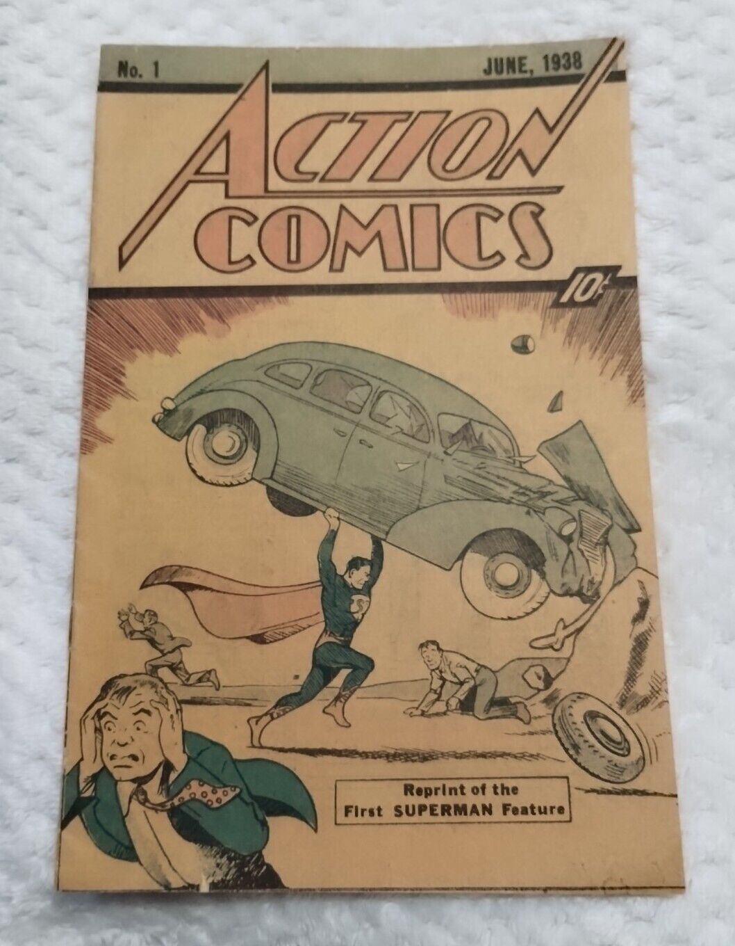ACTION COMICS #1   1976 REPRINT ⭐   Superman Feature.  DC Comic