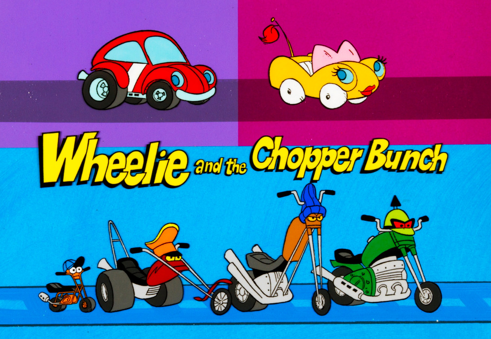 WHEELIE AND THE CHOPPER BUNCH Photo Magnet @ 3\