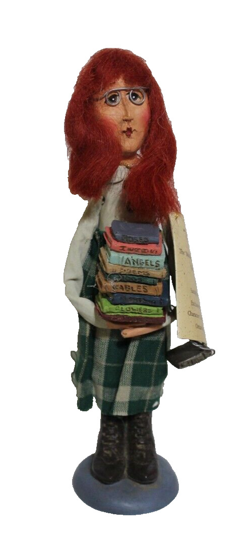 Melancholy Dollies Rowena Librarian Figurine Sandy Harrison