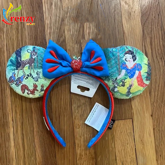 Disney 100 decades authentic 2023 Snow White minnie mouse ear Headband