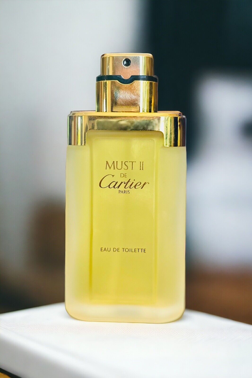 Cartier MUST II 2 DE CARTIER 3.3oz 100ml Eau de Toilette Vintage No Box No Lid