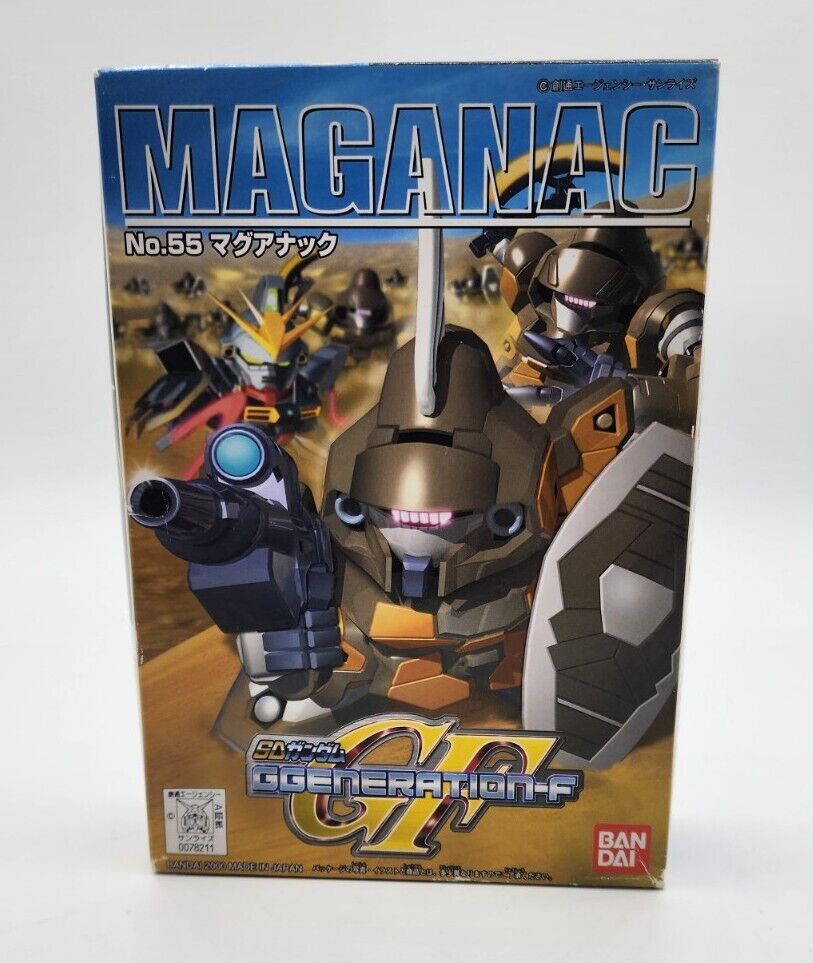 Bandai SD Gundam Maganac Generation F No 55 Model Kit Complete New US Seller 