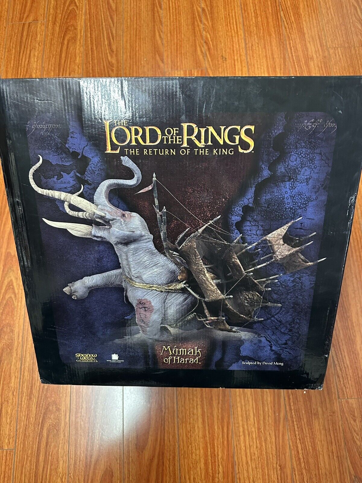 Sideshow Weta The Lord of the Rings Mumak of Harad Statue 521/3000 NEW OPEN BOX