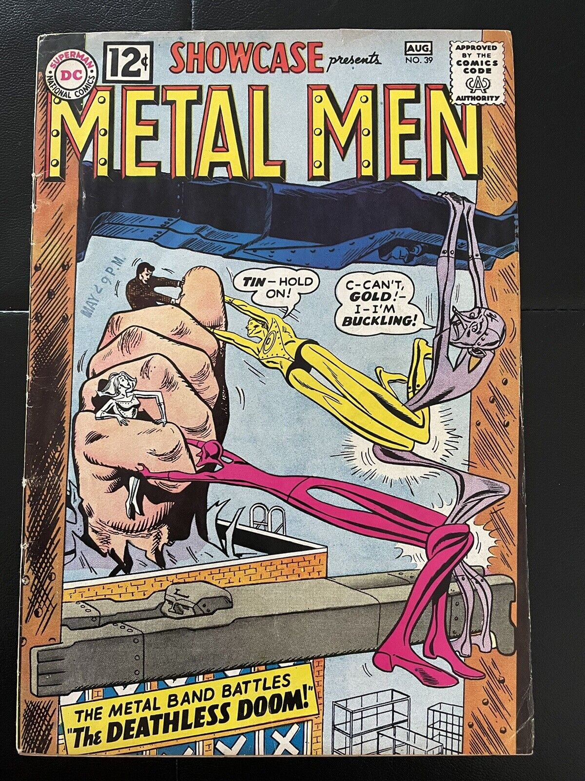 Showcase #39 Very Fine 8.0 Metal Men Appearance DC Comics 1962