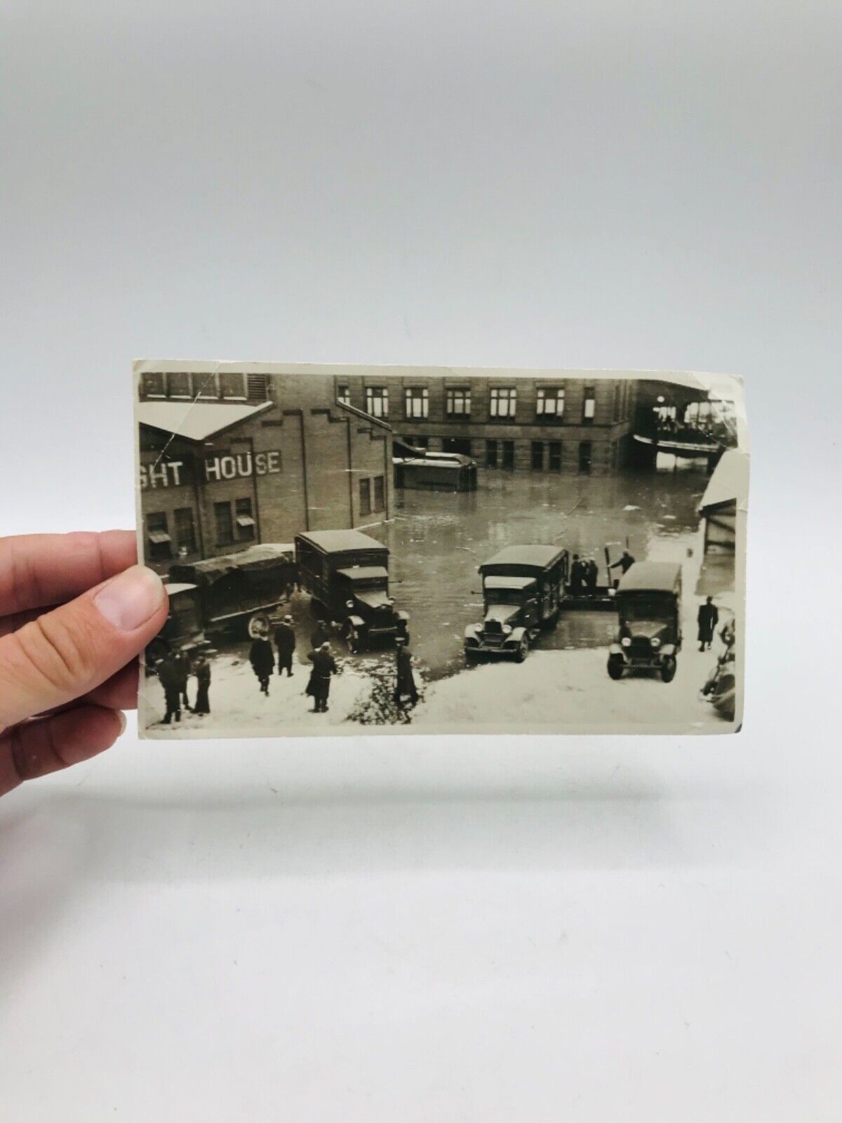 Antique Photo Pittsburgh Pennsylvania Big Flood Photograph