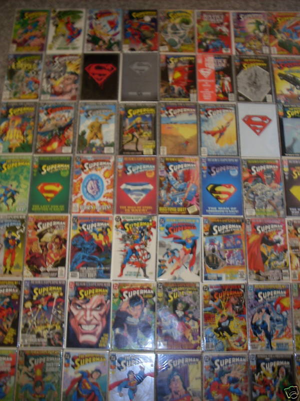 Death of Superman, NM Lot of 55, 1st Doomsday, 17 18 73 75 all 4 cameos, Funeral