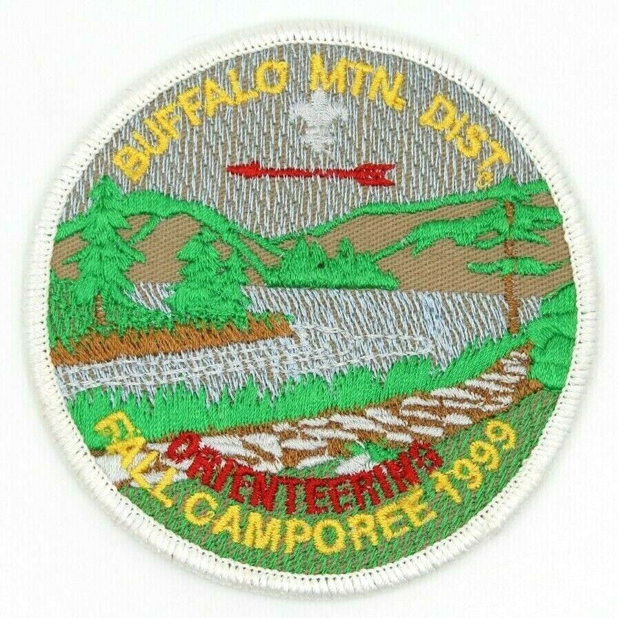 1999 Fall Camporee Buffalo Mountain Dist. Sequoyah Council Patch OA Arrow VA TN