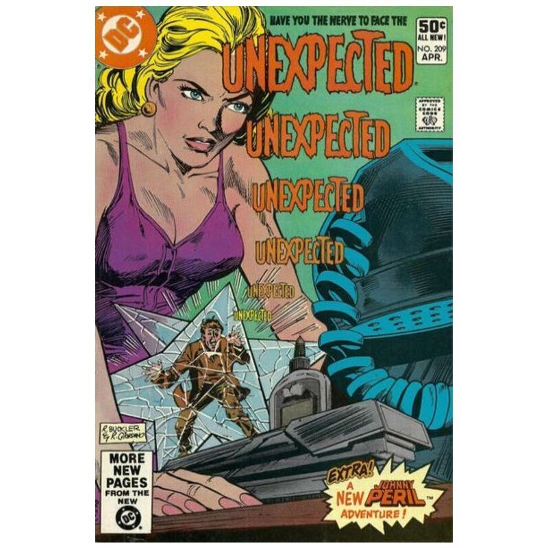 Unexpected (1967 series) #209 in Fine condition. DC comics [q~