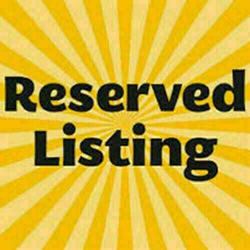Reserve listing For drocketman007