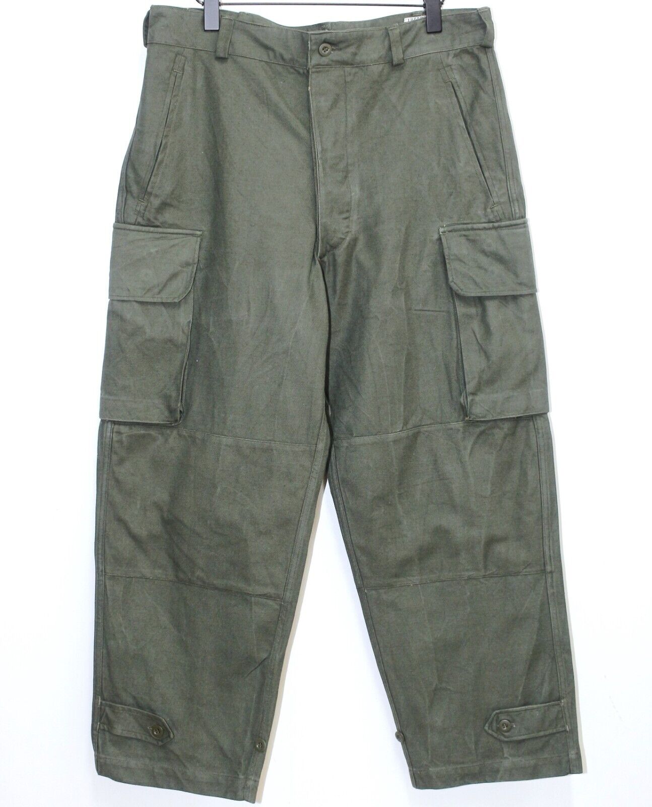 Genuine Indochina French Army M47 Cargo Pants /Trousers Size W35 Made in France
