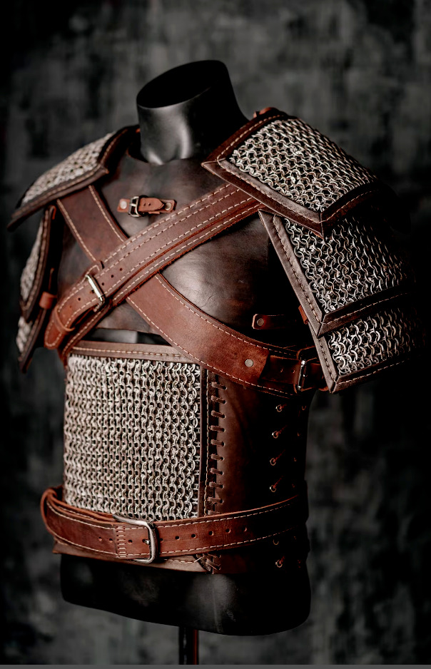 The Witcher Geralt of Rivia Cosplay Costume Leather Halloween Costume Armor Larp