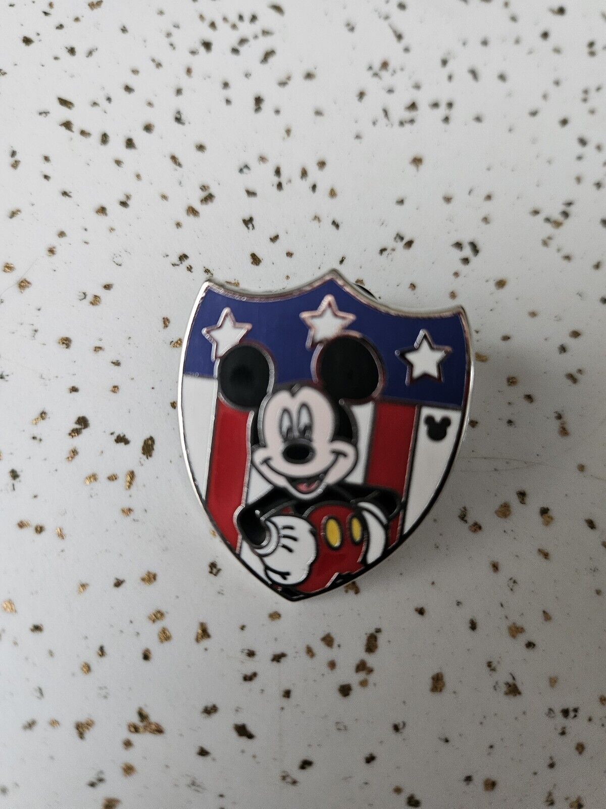 2013  Disney Hidden Mickey Series Patriotic Characters Mickey Pin Authentic 