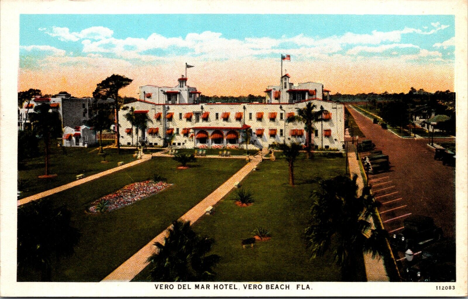 Vintage Postcard Confederate Park Jacksonville Fla. 