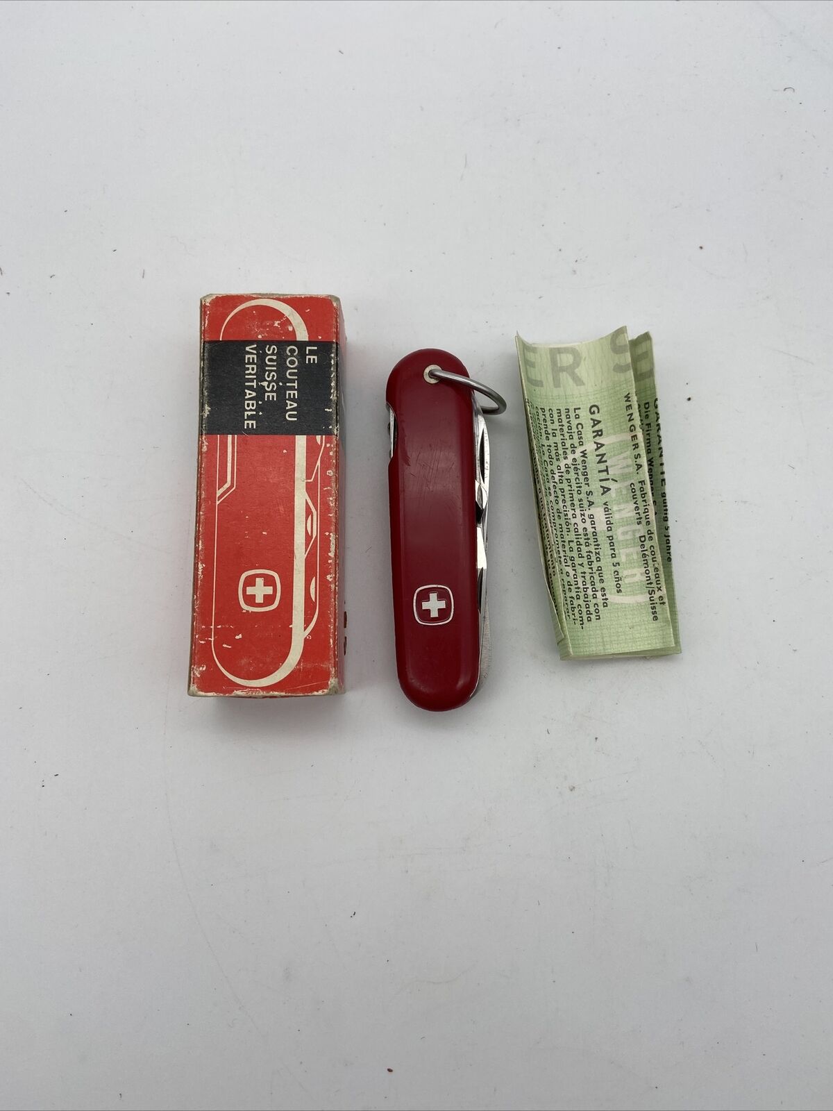 Wenger Genuine Swiss Army Knife In Box - New NOS Vintage