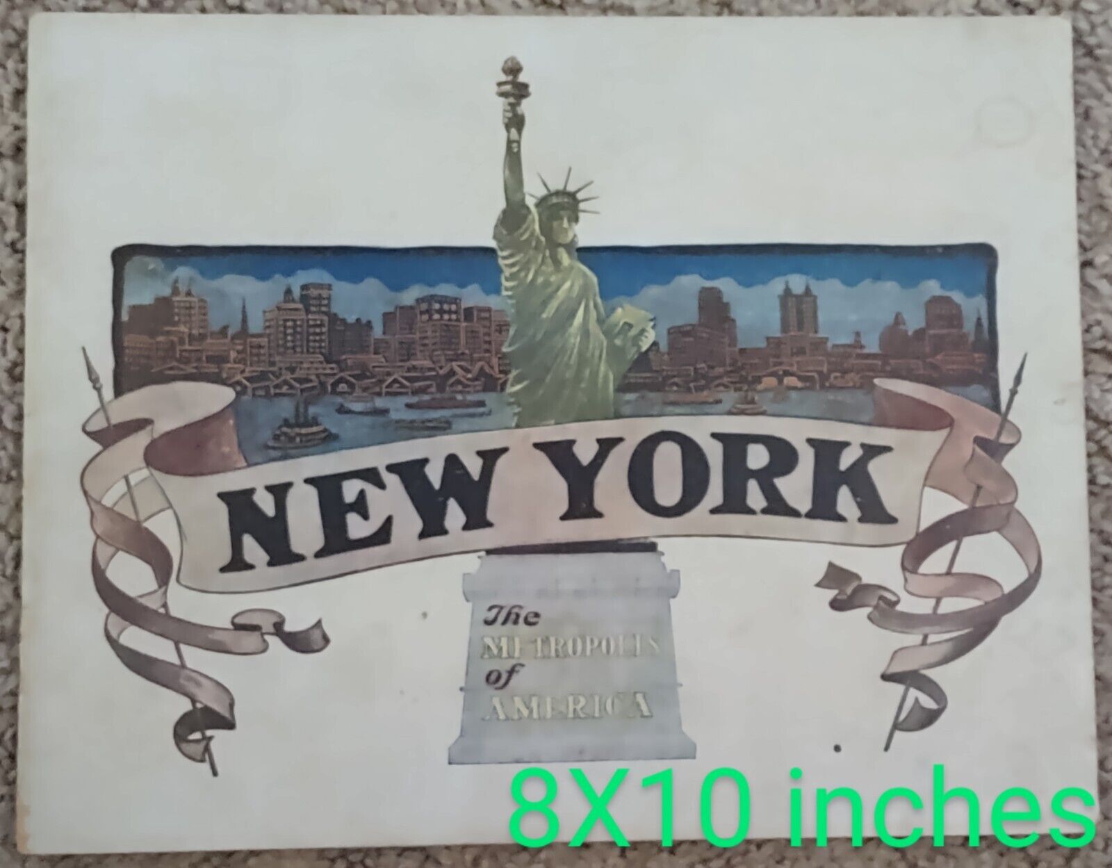 Rare 1904 Brochure Viewbook New York City NYC CONEY ISLAND BKLYN BRIDGE GRANTS T