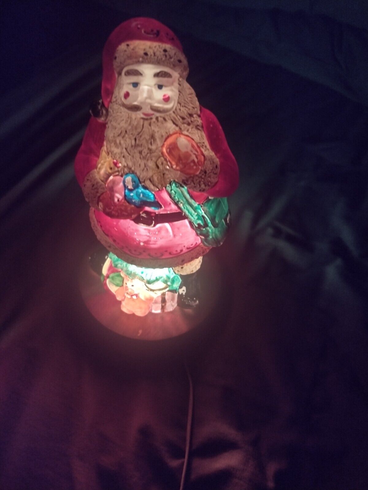1997 Old World Christmas Light Up Santa Claus 🎅🎄😍