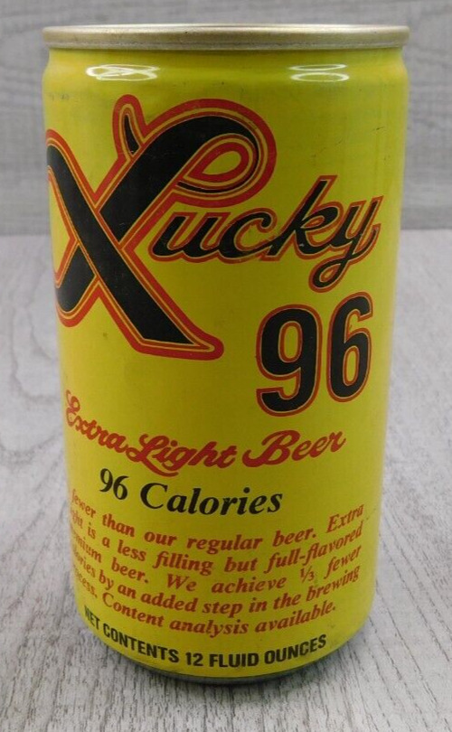 Man Cave Lucky 96 General Brewing Co San Francisco CA Premium Pull Tab Beer Can