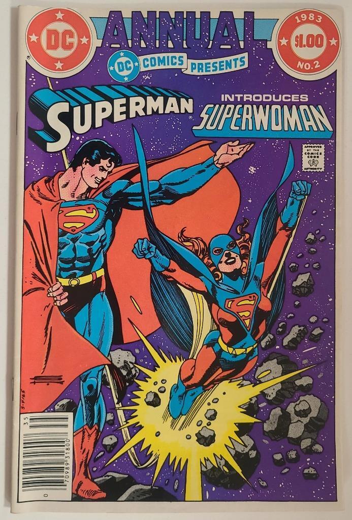 Annual Superman Introduces Superwoman #2 Comic Book NM