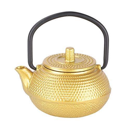 Japanese Cast Iron Teapot Cast Iron Teapot Gold Japanese Tetsubin Tea Kettle ...
