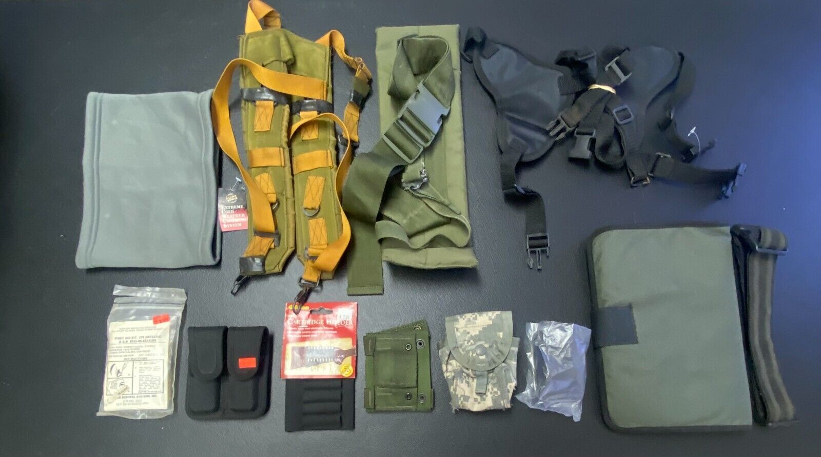 USGI Military Surplus Assorted Lot of Field Gear 12pc Lot