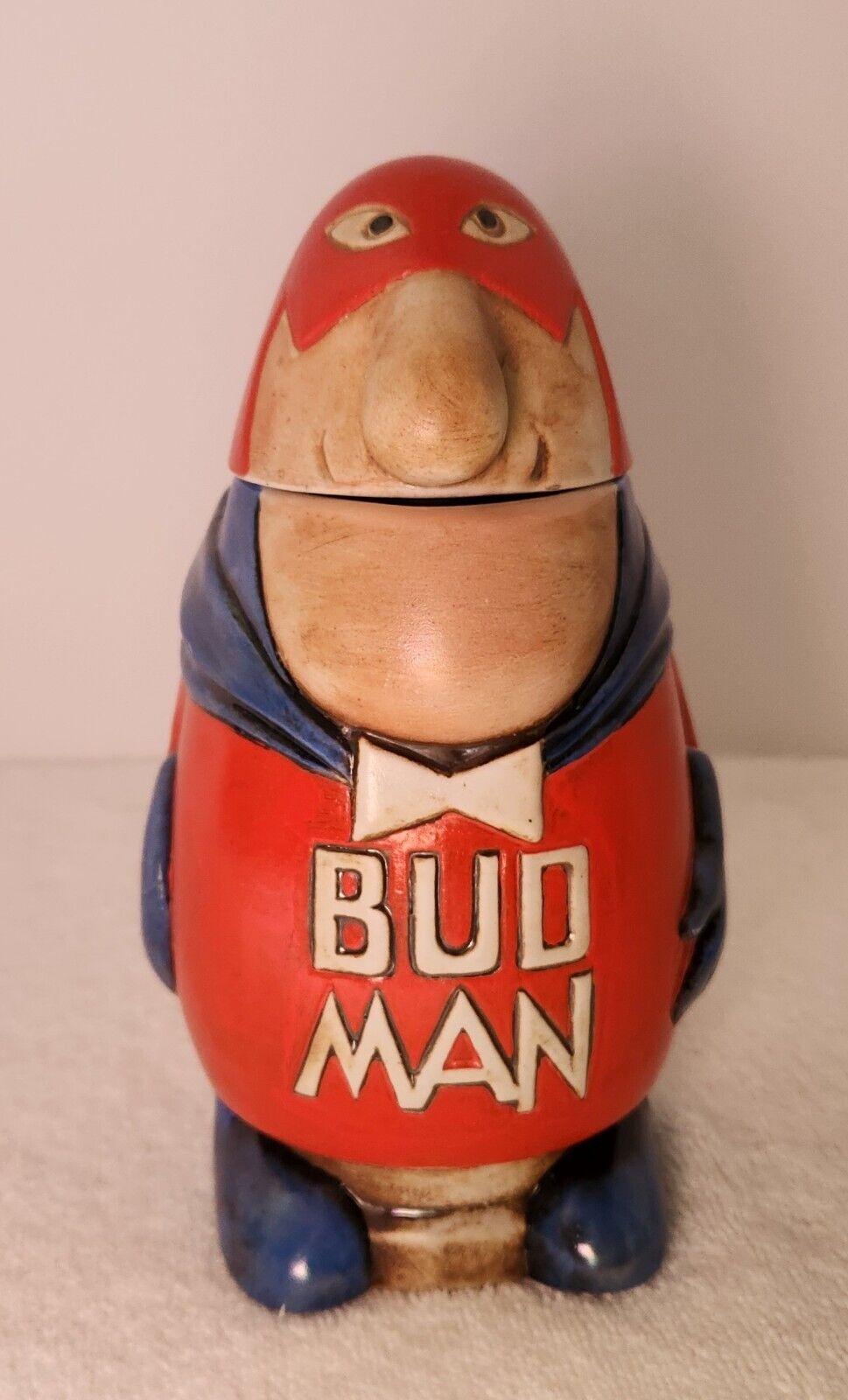 Vintage Budweiser Anheuser Bush Original 1975 Bud Man Stein 