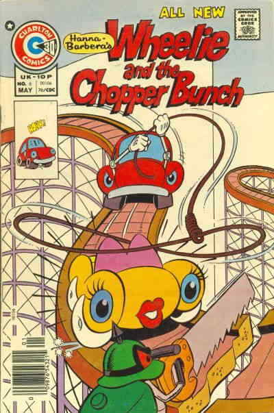 Wheelie and the Chopper Bunch #6 VF; Charlton | Hanna-Barbera - we combine shipp