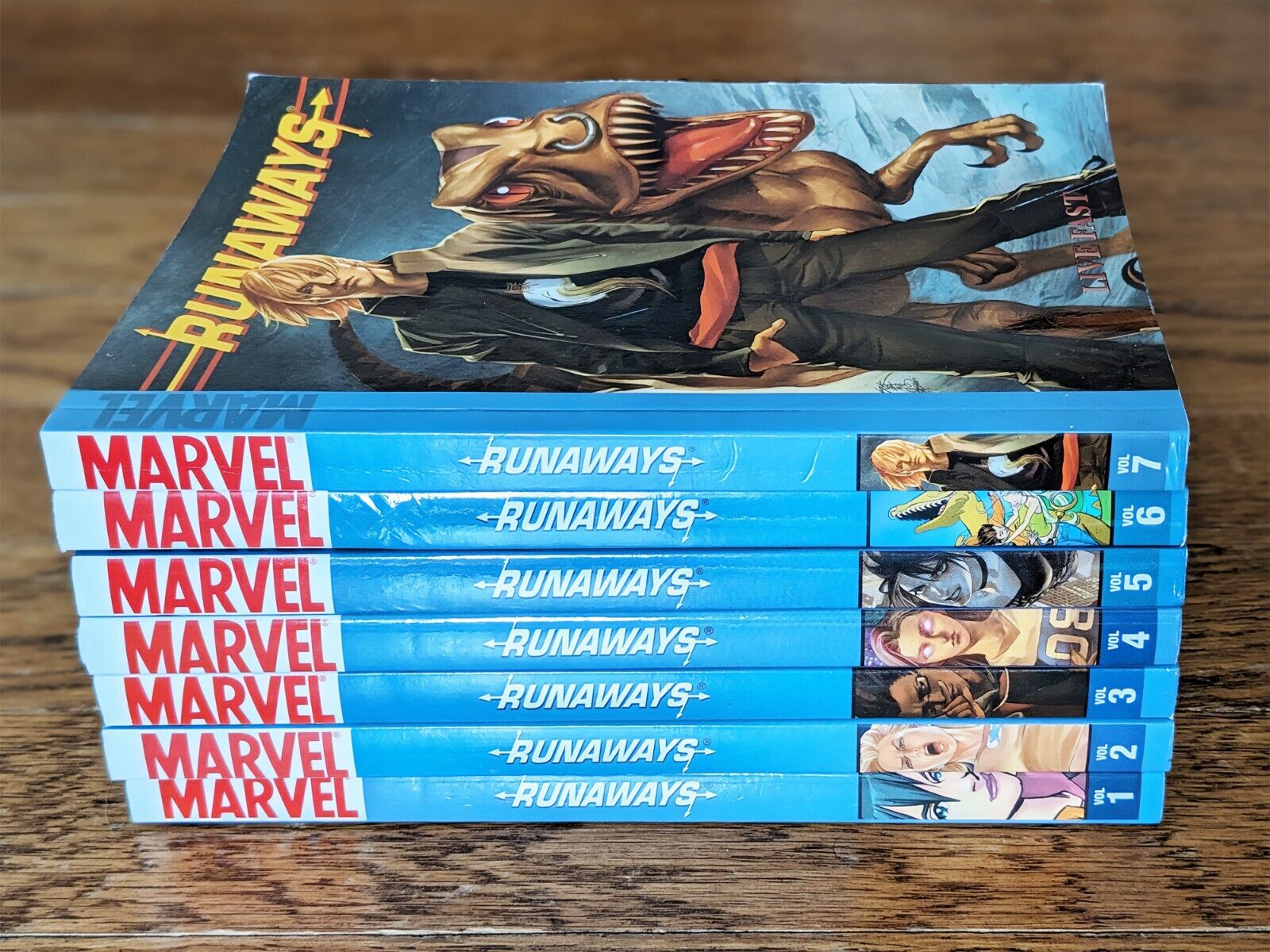 Runaways #1-7 (2011, Marvel) Complete Set, Digest / TPB / Graphic Novel