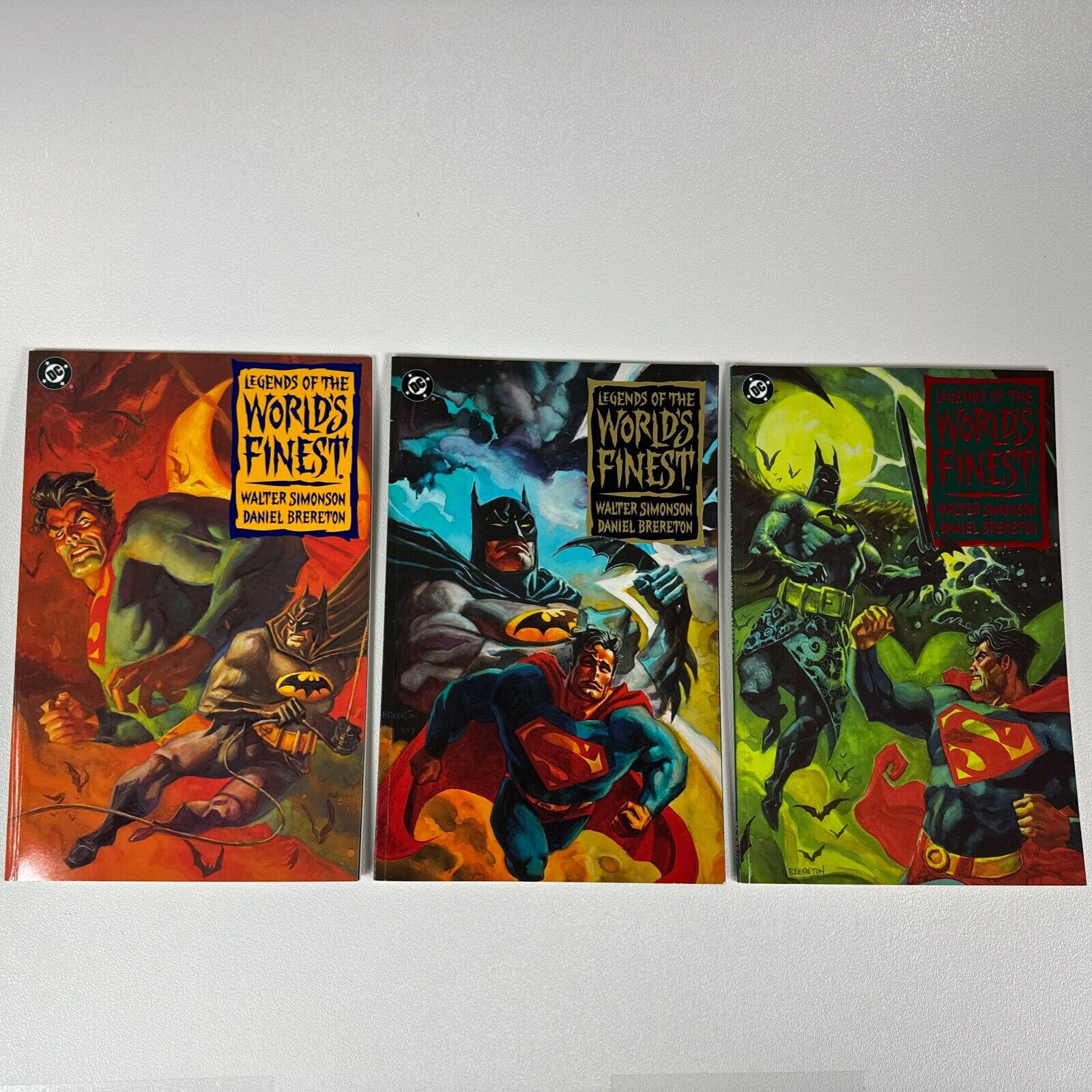 Legends of the World\'s Finest Full Set 1, 2, 3 - DC Comics - Simonson Brereton