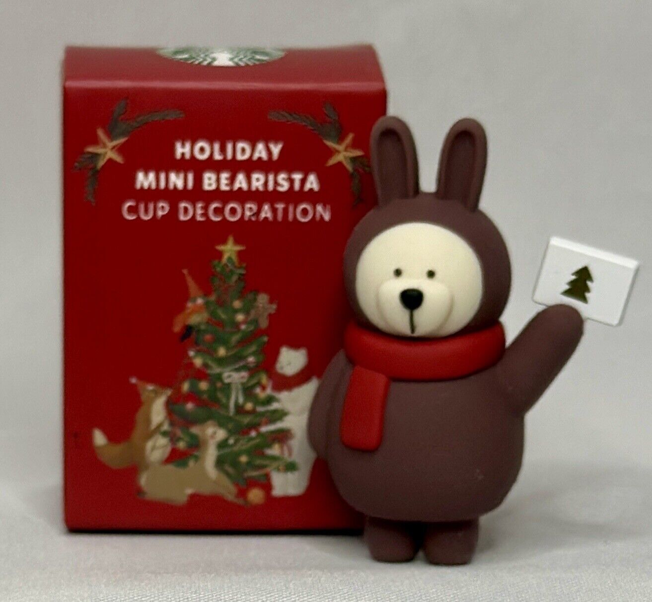Starbucks Holiday Mini Bearista Cup Decoration - Rabbit