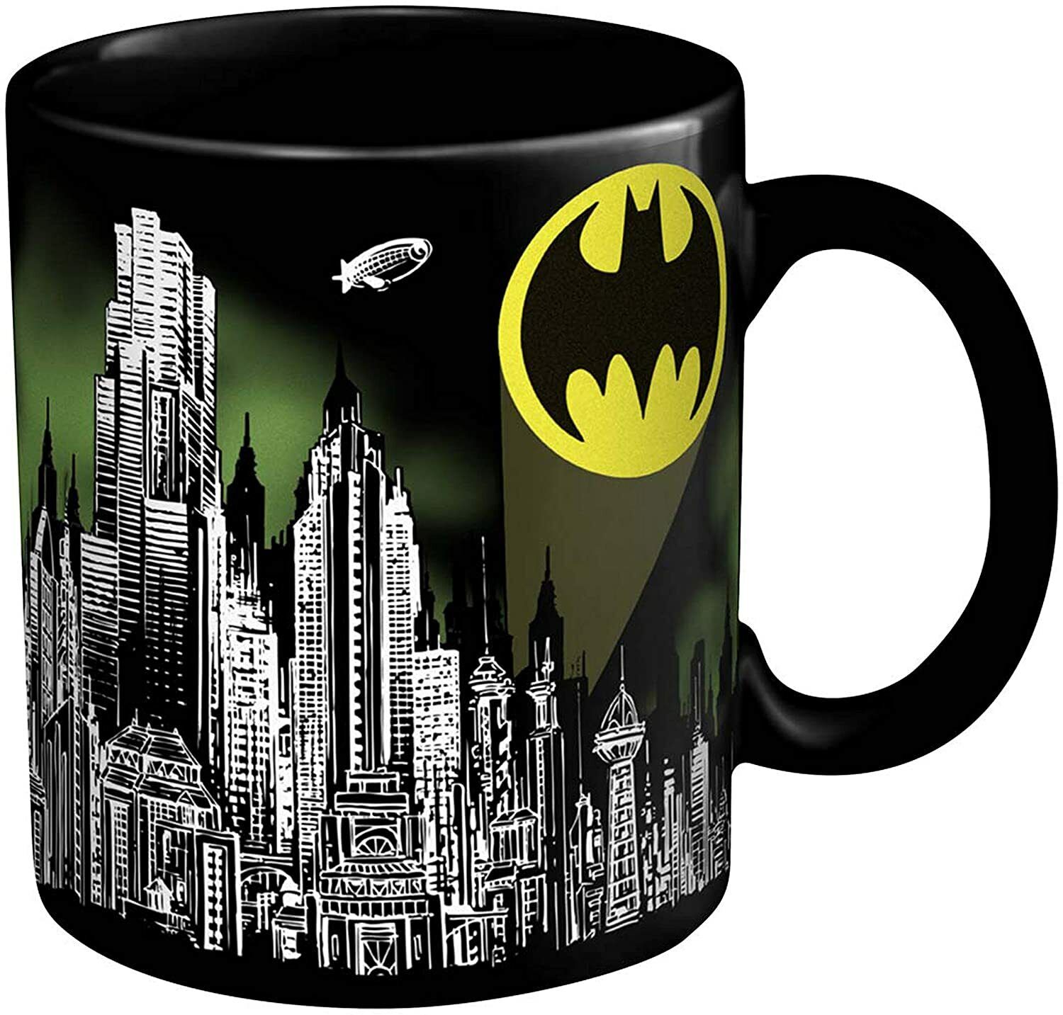 Batman Joker Skyline Color Changing 11.5 oz Coffee Mug - zak Designs LOOT CRATE