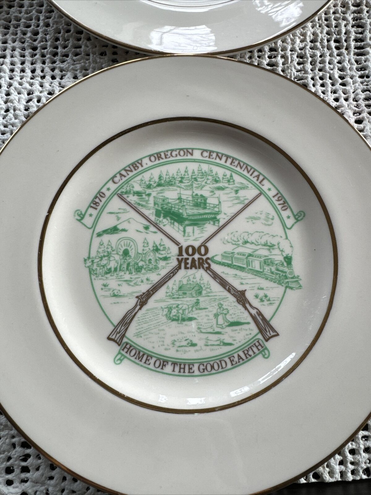 Canby oregon centennial Plates