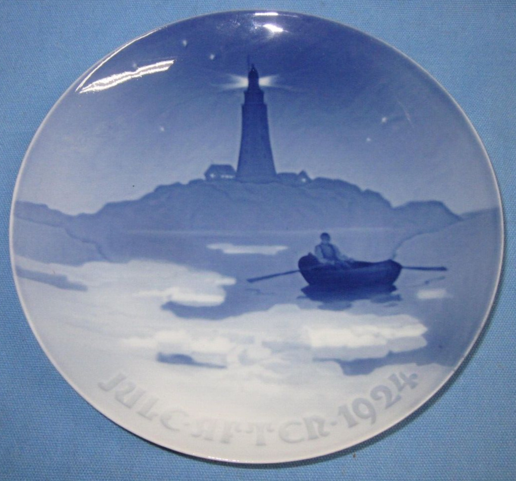 1924 B&G Christmas Plate