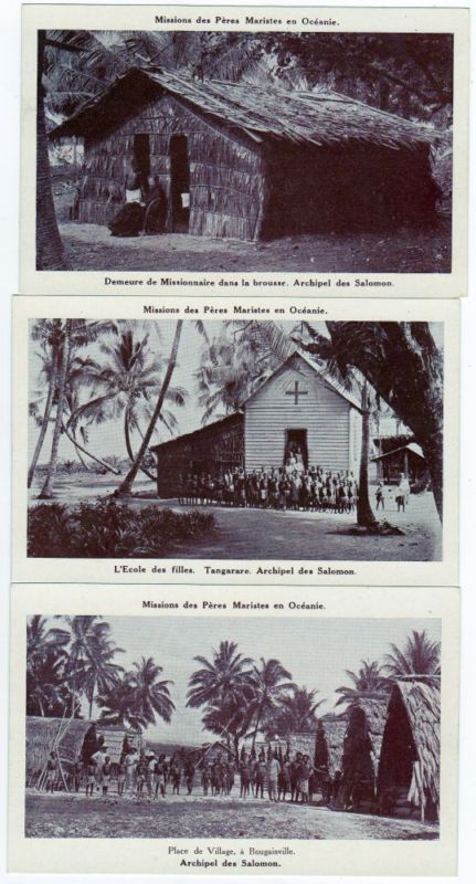 SOLOMON ISLANDS 11 Vintage Pre-1940 Postcards (L2952)