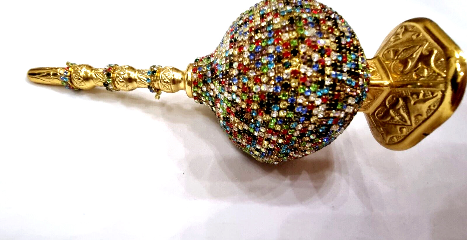 Vintage Arabic handmade Perfume Bottle Made of beads antique gift