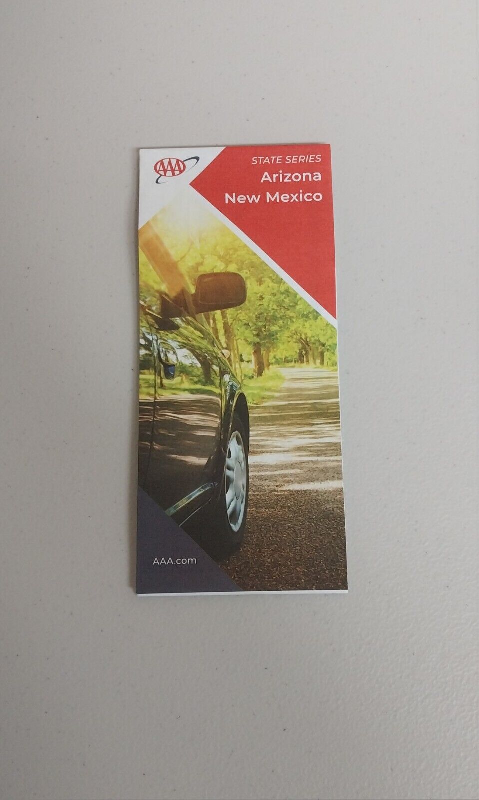 Arizona - New Mexico State Highway Road Map Grand Canyon State 2024 AAA Edition