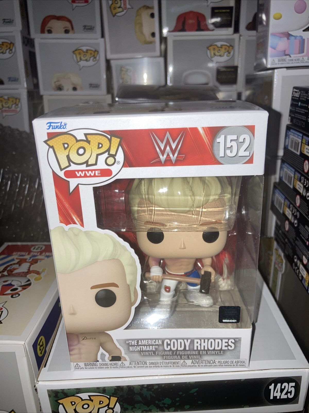 Cody Rhodes WWE Funko Pop #152 Brand New Mint #WEWANTCODY