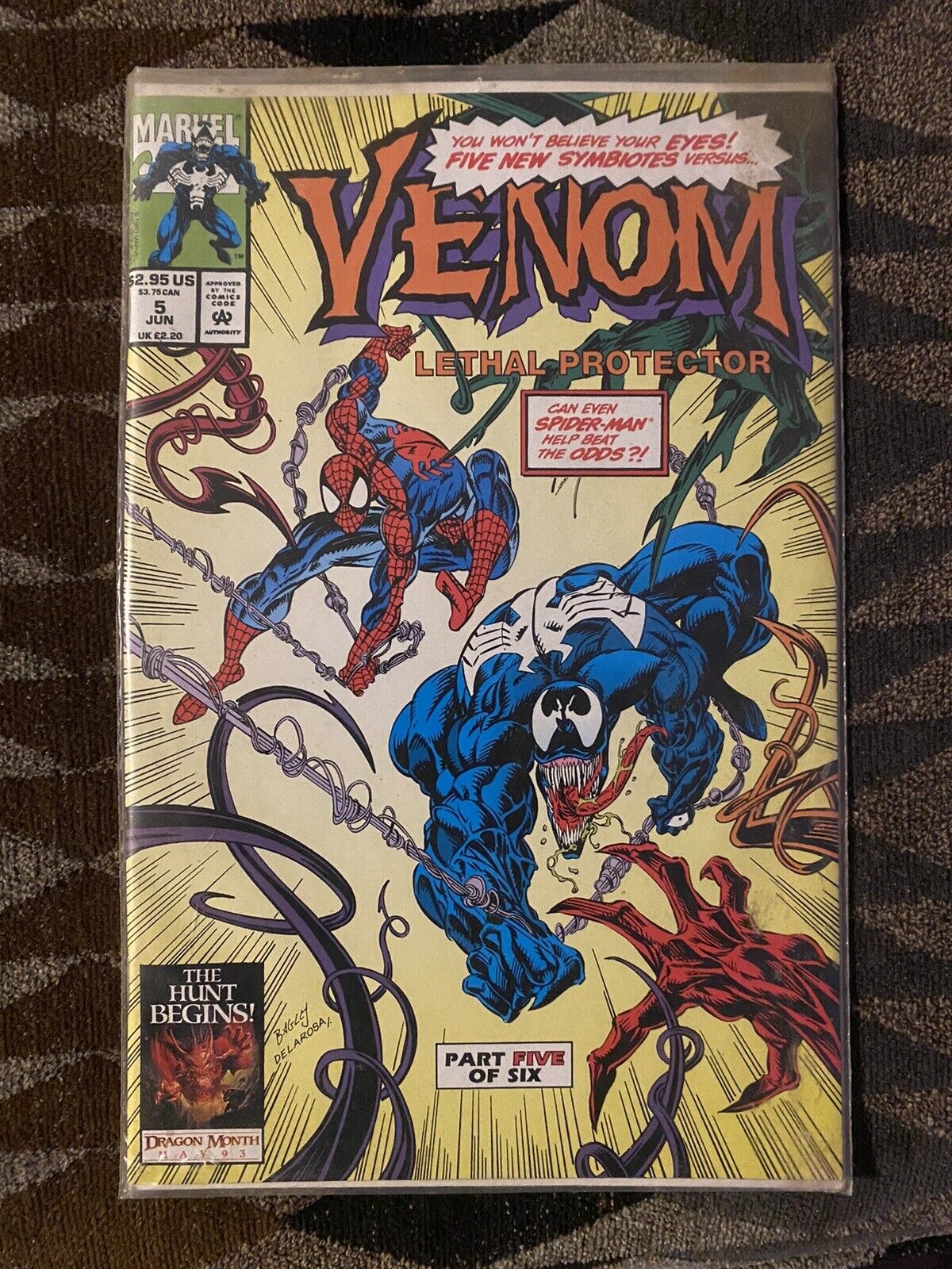 Venom Lethal Protector #5 VF-NM MINT Condition