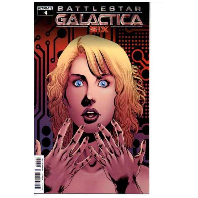 Battlestar Galactica: Six #4 Cover 2 in NM + condition. Dynamite comics [s]